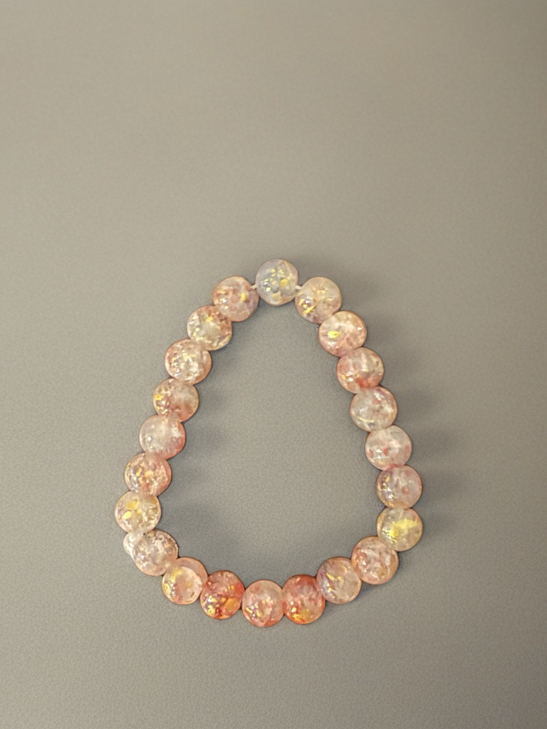 Crackle Glass Artisan Bracelet